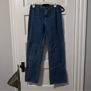 Low Rise Vintage DKNY Jeans (No Pockets)